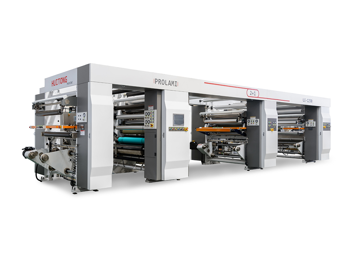 LE 2+1 무용제 더블 스테이션 3층 적층 기계